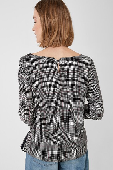 s.Oliver Bluza cu model houndstooth Femei