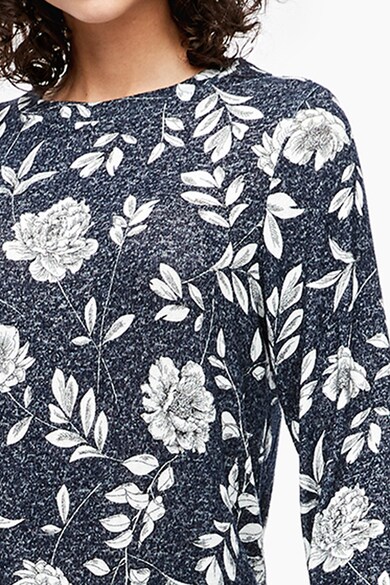 s.Oliver Bluza din tricot fin cu model floral Femei