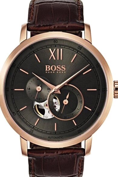 HUGO BOSS Ceas cronograf cu o curea de piele Barbati