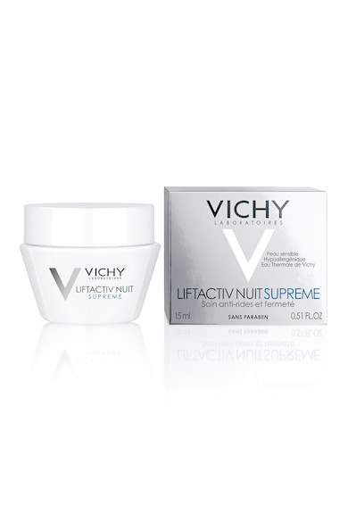 Vichy Trusa  Liftactiv Supreme: Crema antirid pentru ten normal-mixt 50 ml, Crema de noapte 15 ml Femei