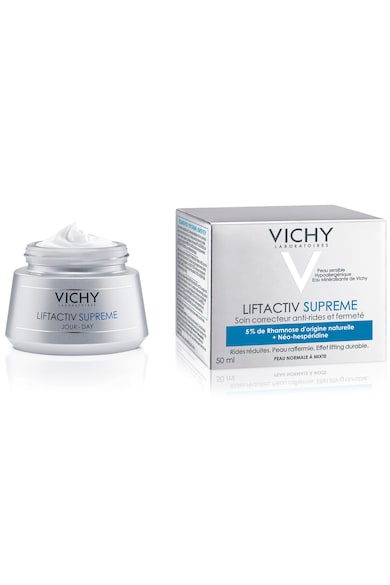 Vichy Trusa  Liftactiv Supreme: Crema antirid pentru ten normal-mixt 50 ml, Crema de noapte 15 ml Femei