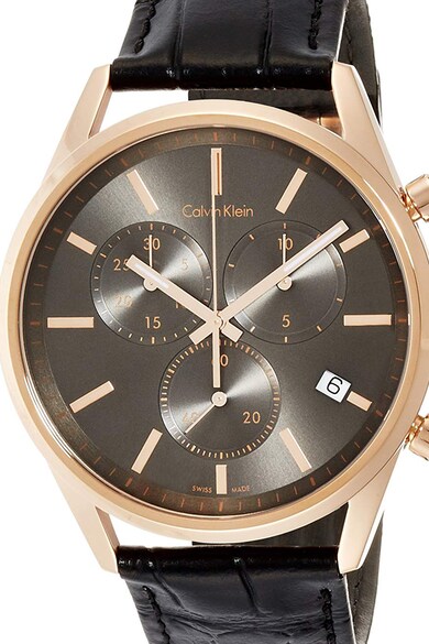 CALVIN KLEIN Rozsdamentes acél chrono karóra férfi