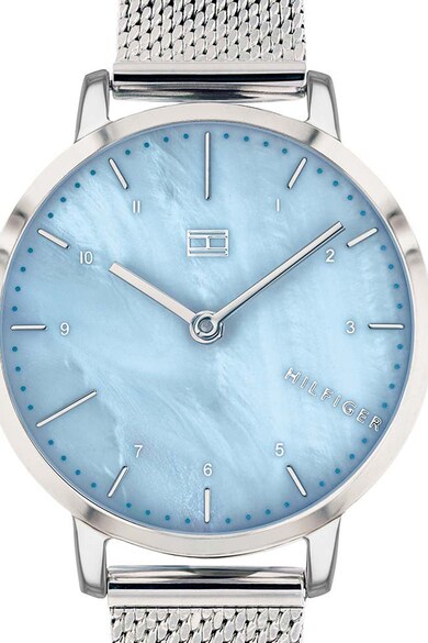 Tommy Hilfiger Овален часовник с метална верижка Жени