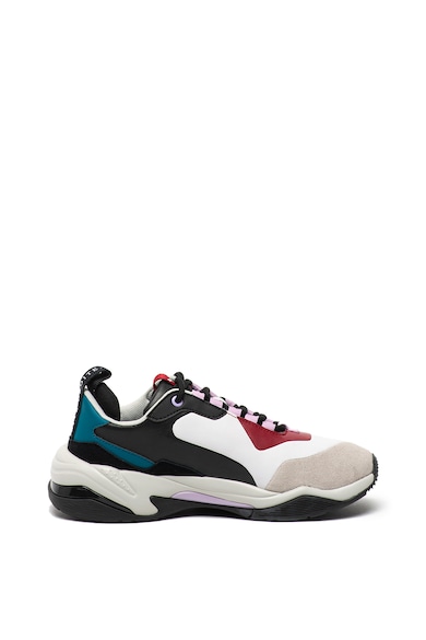 Puma Pantofi sport cu insertii de piele intoarsa Thunder Rive Droite Femei