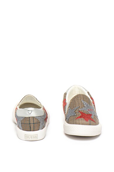 Guess Pantofi slip-on in carouri, cu stele straucitoare Fete