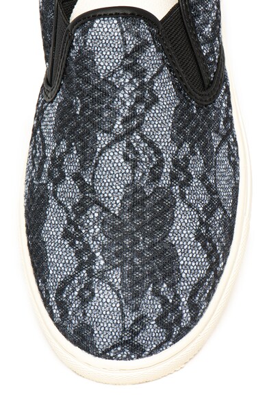 Guess Pantofi slip-on de plasa, cu model floral Fete