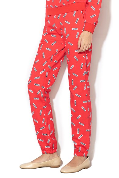 Moschino Pantaloni sport de casa, cu model logo Femei