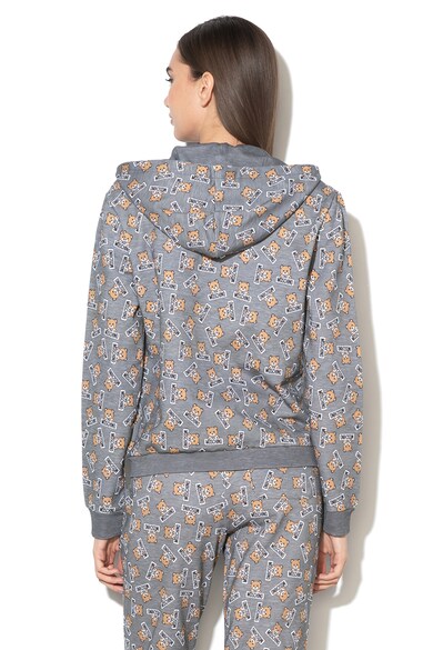 Moschino Hanorac de casa, cu captuseala din fleece Femei