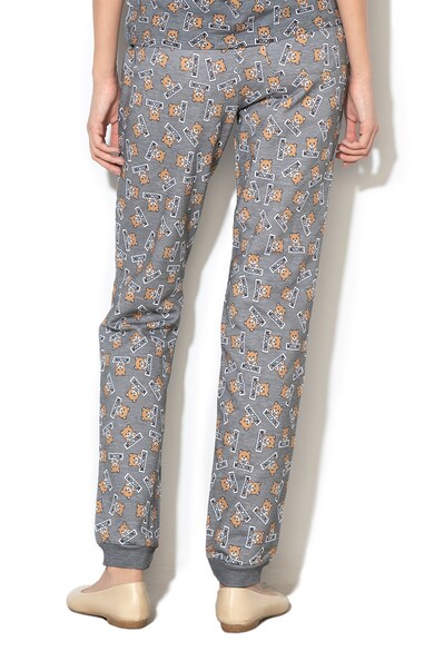 Moschino Pantaloni de pijama cu imprimeu logo Femei