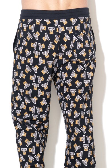 Moschino Pantaloni de pijama cu imprimeu logo Barbati