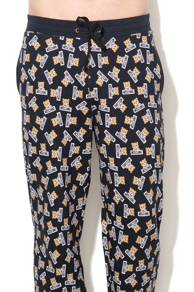 Moschino Pantaloni de pijama cu imprimeu logo Barbati