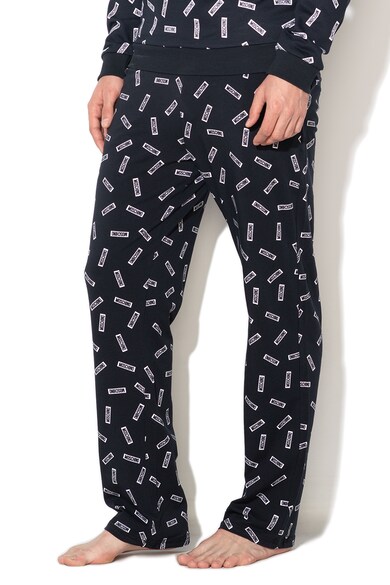 Moschino Pantaloni de pijama cu imprimeu logo Barbati