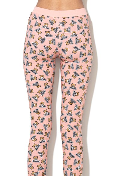 Moschino Pantaloni de pijama cu imprimeu logo Femei