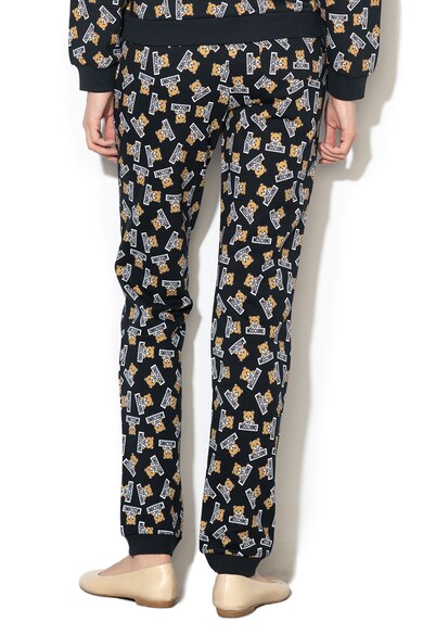 Moschino Pantaloni de pijama cu imprimeu logo Femei