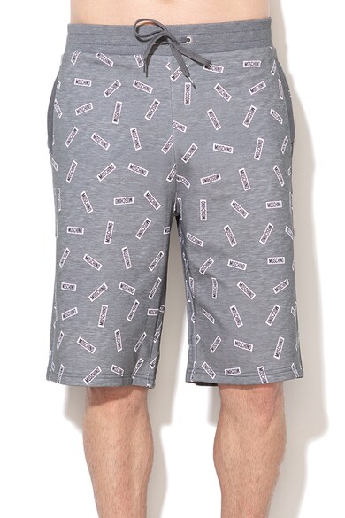Moschino Pantaloni scurti de pijama cu imprimeu logo Barbati