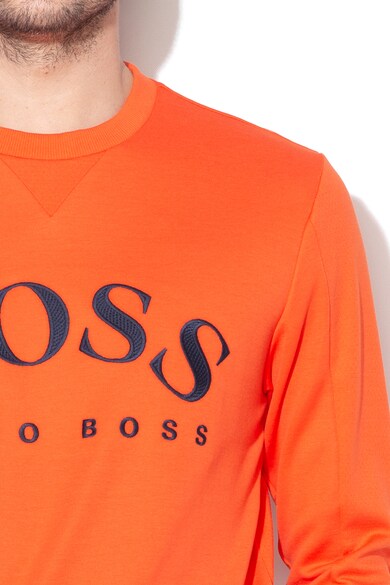 Boss Hugo Boss Salbo pulóver hímzett logóval férfi