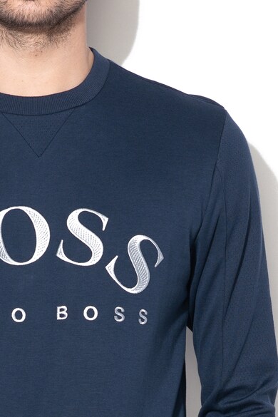 Boss Hugo Boss Salbo pulóver hímzett logóval férfi