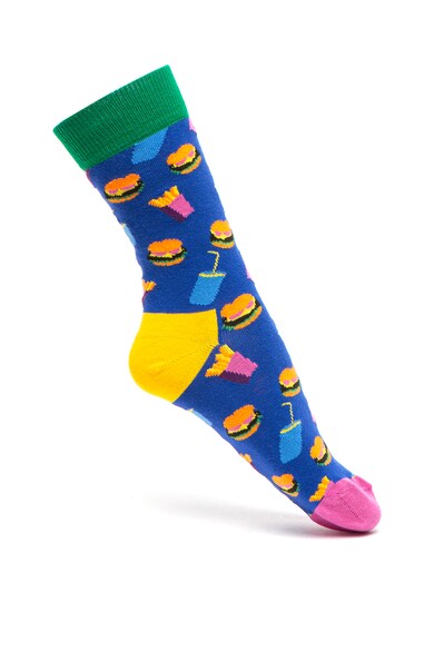 Happy Socks Set de sosete lungi unisex cu model - 4 perechi Barbati