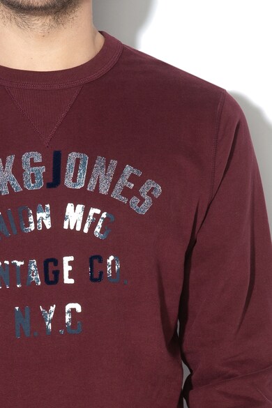 Jack & Jones Cowen normál fazonú logómintás pulóver férfi