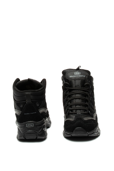 Skechers Pantofi sport inalti cu insertii de piele intoarsa Energy Femei