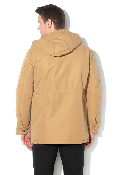 Jack & Jones Jacheta parka cu gluga cu captuseala din material teddy Wetford Barbati