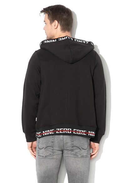 Jack & Jones Hanorac cu fermoar si captuseala din material fleece Eddie Barbati