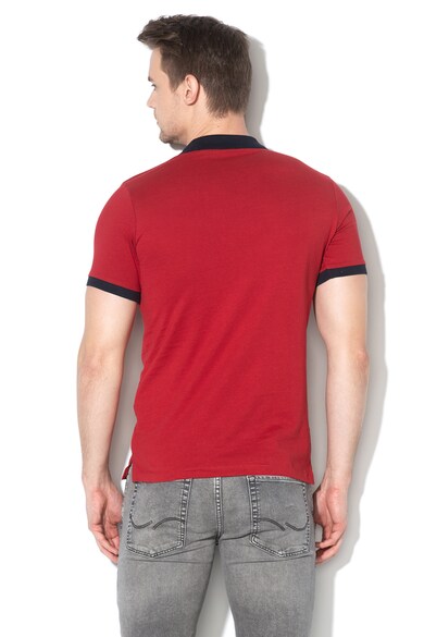 Jack & Jones Tricou polo slim fit cu garnituri contratante Sead Barbati