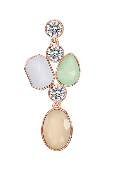 Highstreet Jewels Cercei drop decorati cu cristale Swarovski Femei