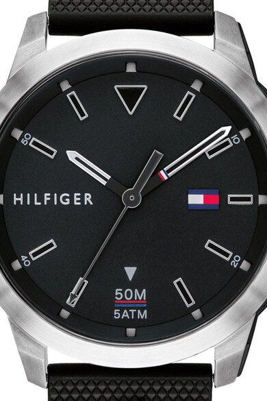 Tommy Hilfiger Ceas quartz cu o curea de cauciuc Barbati