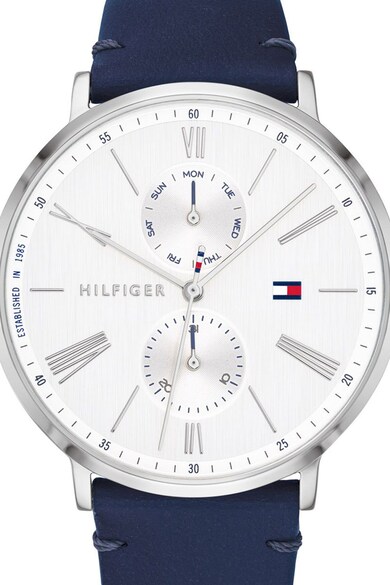 Tommy Hilfiger Мултифункционален часовник с кожена каишка Жени