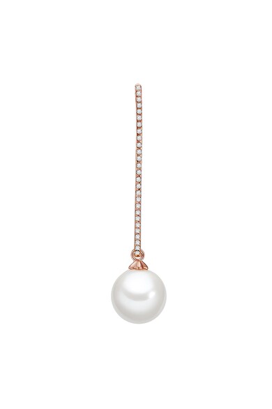Clara Copenhagen Cercei drop cu tija, decorati cu cristale si perla organica Femei