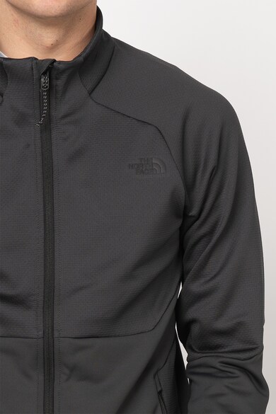 The North Face Bluza sport cu fermoar si fente la degetul mare Croda Rossa Barbati