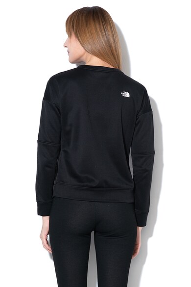 The North Face Bluza cu imprimeu logo si captuseala de fleece, pentru fitness Femei