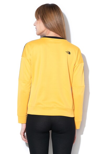 The North Face Bluza cu imprimeu logo si captuseala de fleece, pentru fitness Femei