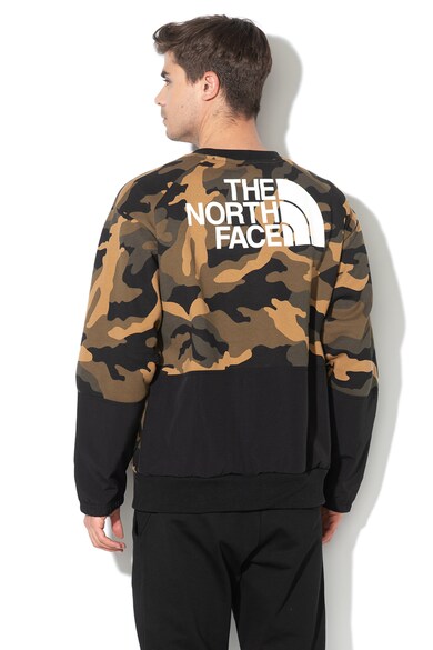 The North Face Bluza sport relaxed fit, cu model camuflaj Barbati