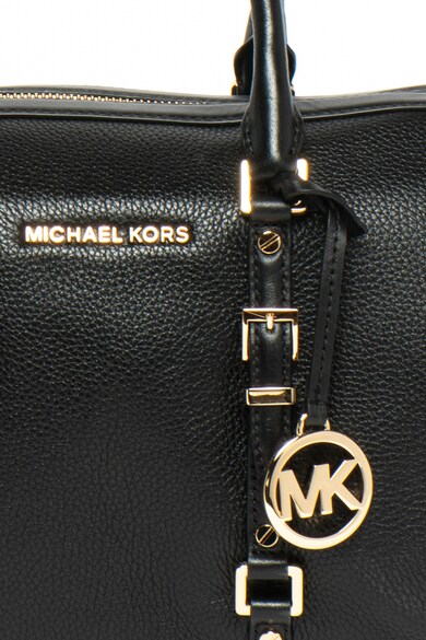 Michael Kors Кожена чанта Bedford Legacy с отделящо се лого Жени