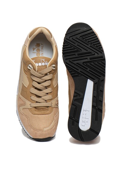 Diadora Pantofi sport din piele si piele intoarsa V7000 Italia Barbati