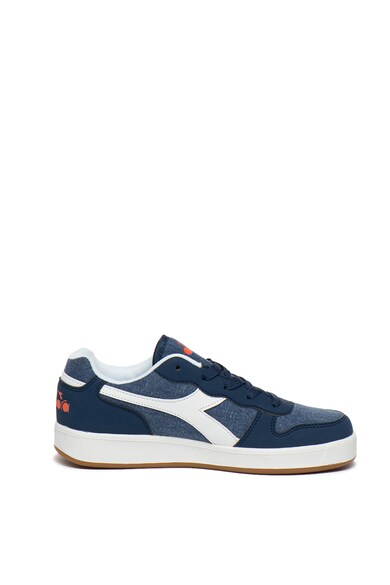 Diadora Pantofi sport cu garnituri de piele ecologica Playground Fete