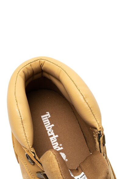 Timberland Ghete de piele nabuc si piele, cu insertii textile Field Barbati