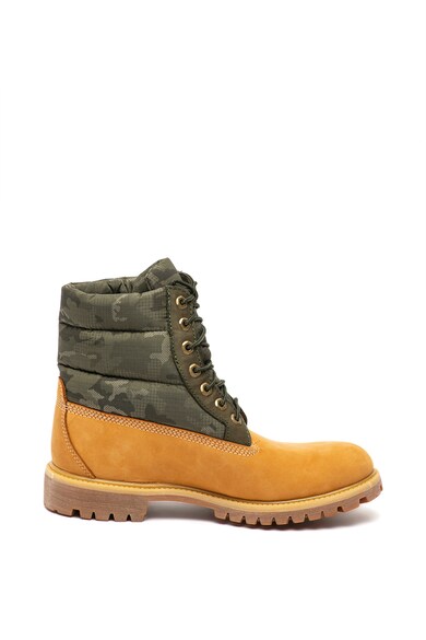 Timberland Bocanci de piele nabuc cu detalii matlasate Premium Barbati