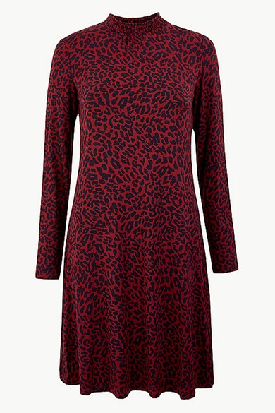 Marks & Spencer Rochie evazata cu animal print Femei