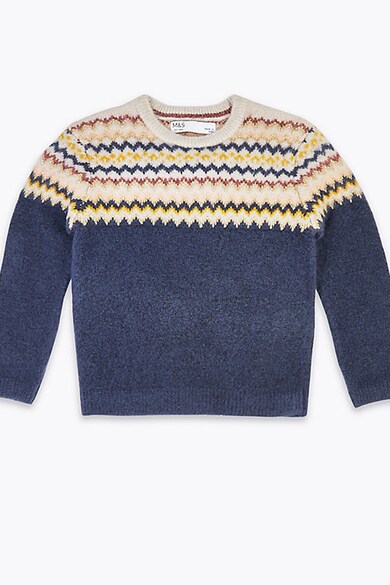 Marks & Spencer Пуловер с овално деколте Момичета