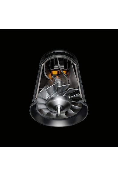 Dyson Uscator de par  HD01 Supersonic, 1600 W, 3 trepte de viteza, 4 trepte de temperatura, Ionizare, 77 dB, Black/Nickel Femei