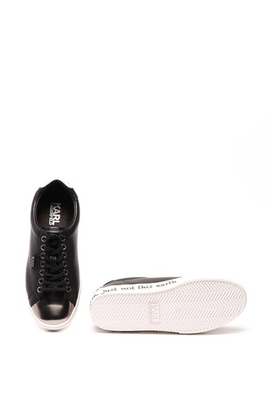 Karl Lagerfeld Pantofi sport de piele, cu detaliu metalic Skool Femei