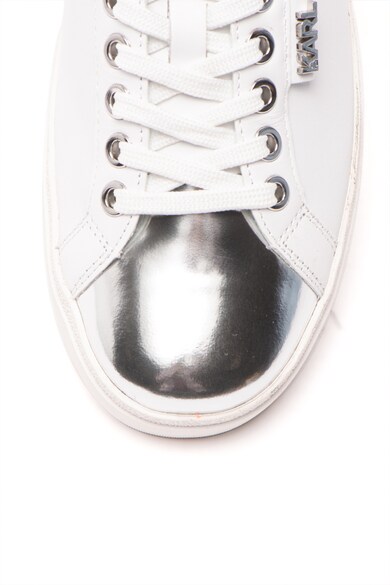 Karl Lagerfeld Pantofi sport de piele cu detaliu metalic Skool Femei