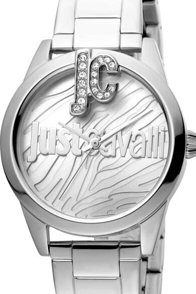 JUST CAVALLI Иноксов часовник с кристали Жени