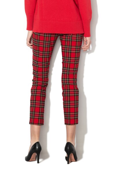 GAP Pantaloni skinny cu model tartan Femei