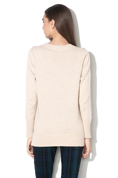 GAP Плетен пуловер със странични цепки Жени