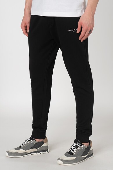 John Richmond Pantaloni sport cu model logo Crowfordy Barbati