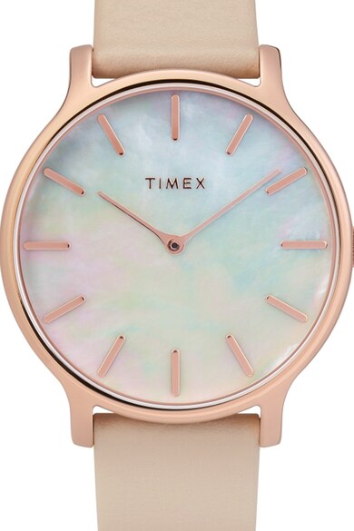 Timex Karóra gyöngyház fényű számlappal női